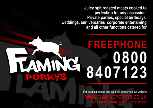 flaming porkys